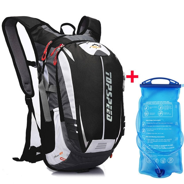 Hydration Backpack 18L with 2L PEVA Hydration Bladder