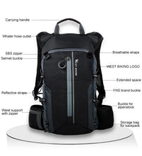 Load image into Gallery viewer, Hydration Backpack 10L Ultra Lightweight with 2L Hydration bladder and Rain cover
