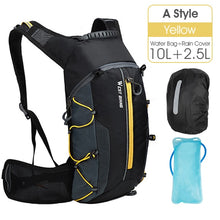 Load image into Gallery viewer, Hydration Backpack 10L Ultra Lightweight with 2L Hydration bladder and Rain cover